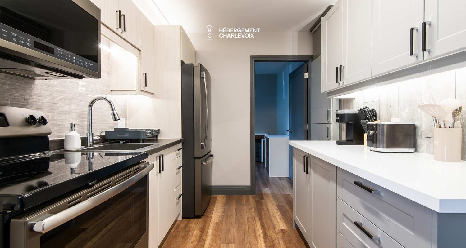 Le 45 - Appartement au centre-ville de Baie-Saint-Paul